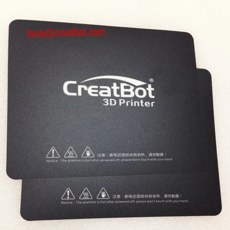 CreatBot 3d Платформа с 3м клеевым принтером печатная поверхность печати