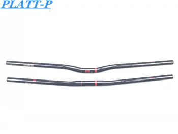 

New PLATT 3 K carbon bikes handlebar folding bike Riser handlebars butterfly handlebar 25.4*600/620/640/660 MM For bicycle parst