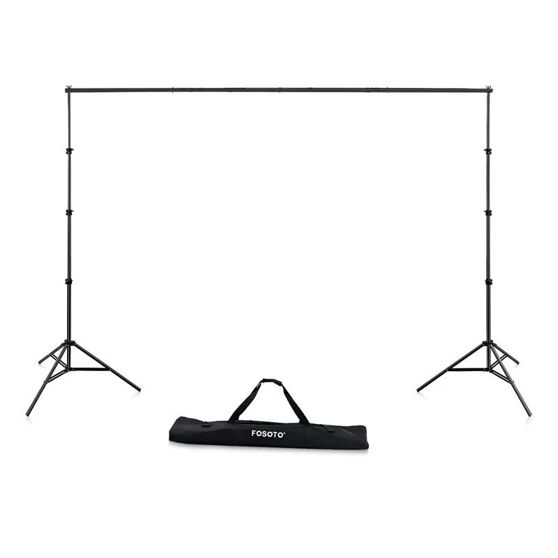 

fosoto 2.6*3m Background Frame Backdrop Aluminum Alloy Background Support Stand System For Photography Photo Studio With Bag