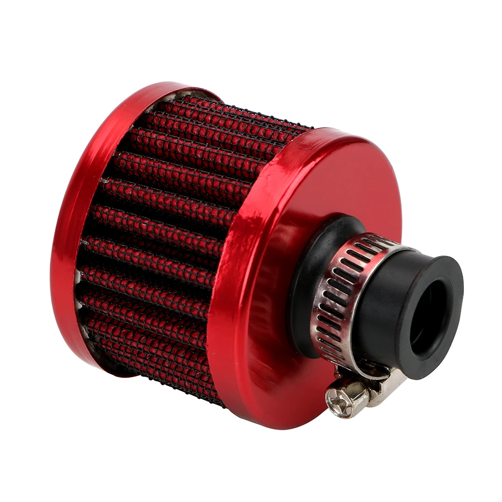 FORAUTO 12mm filtros de automóviles estilo de coche para la entrada de aire frío Turbo ventilación Crankcase Breather Universal filtro de aire de la motocicleta FORAUTO 12mm filtros de automóviles estilo de coche para la entrada de aire frío Turbo ventilación Crankcase Breather Universal filtro de aire de la motocicleta
