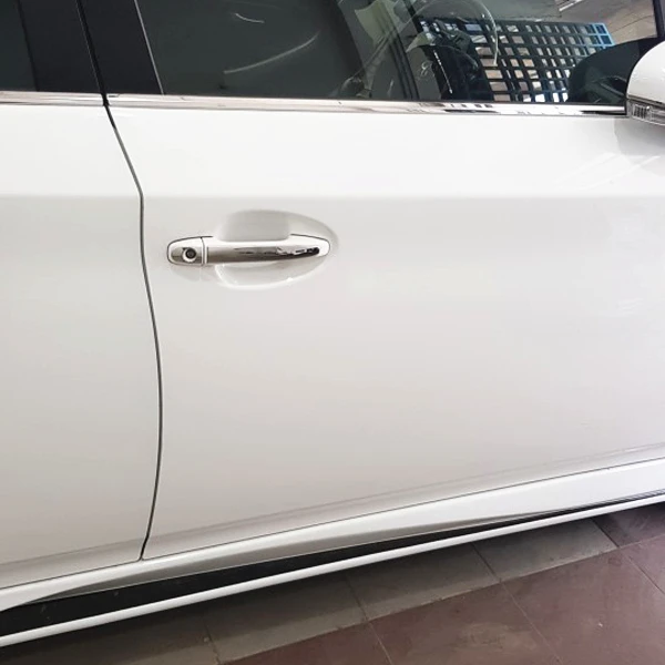 Chrome Front Bumper Lip Protector TrimCover For Toyota Prius ZVW30 2012-2015