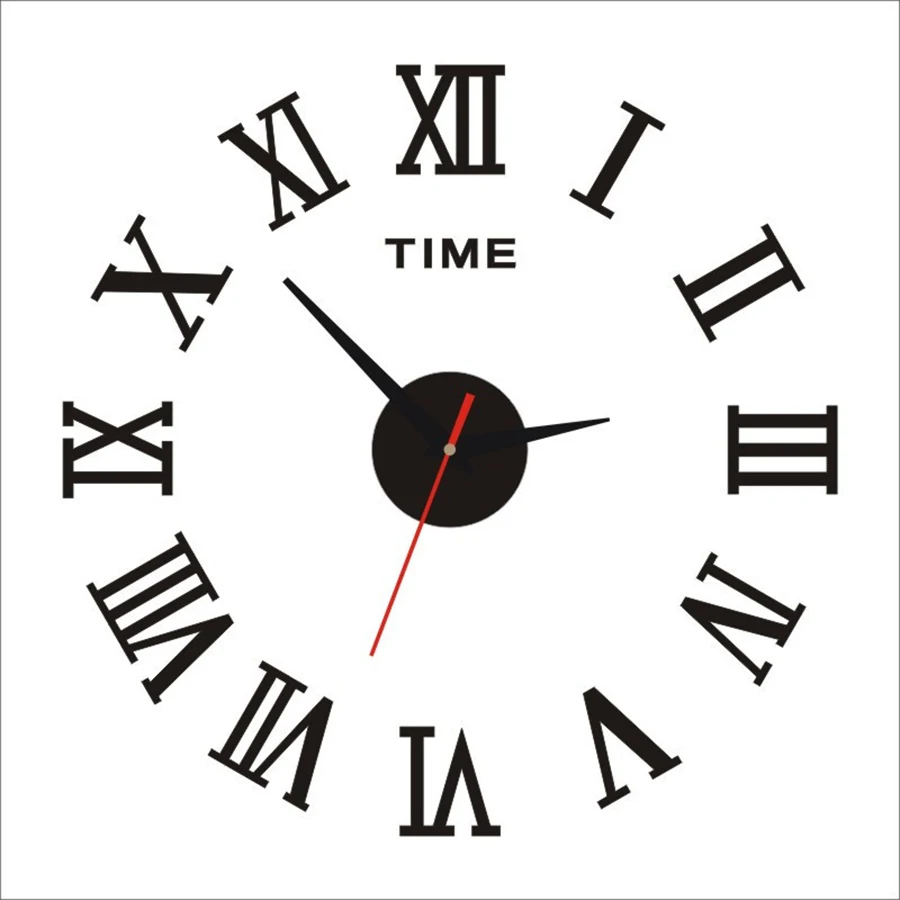 

Wood Diy Watch Wall Clock Sticker 3d Creative Modern Nordic Design Secret Stash Klok Wall Decorations Living Room Decor 50Q100