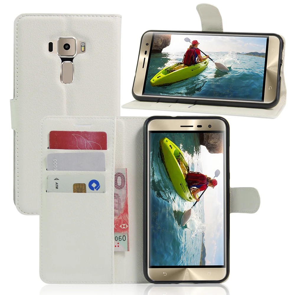 Роскошный чехол из искусственной кожи для Asus ZenFone 2 Laser ZE500KL 5 0 ''с откидной