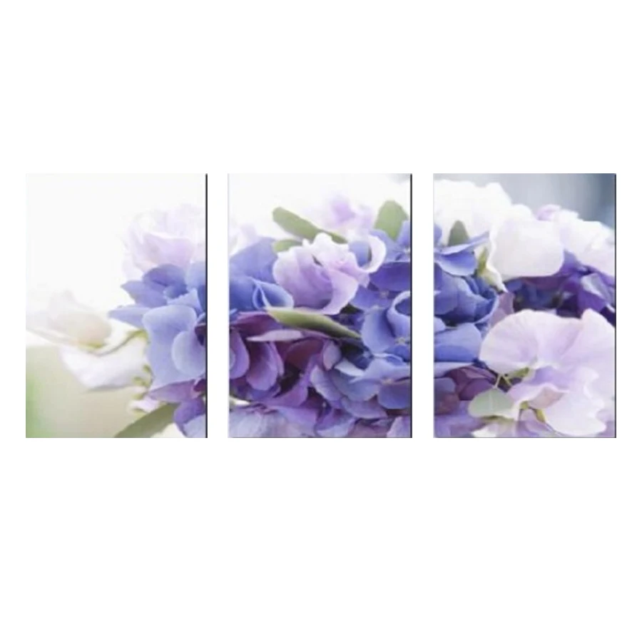 

3pcs 5d diy Diamond embroidery flower Orchid diamond painting Triptych Cross Stitch full square Rhinestone mosaic decoration