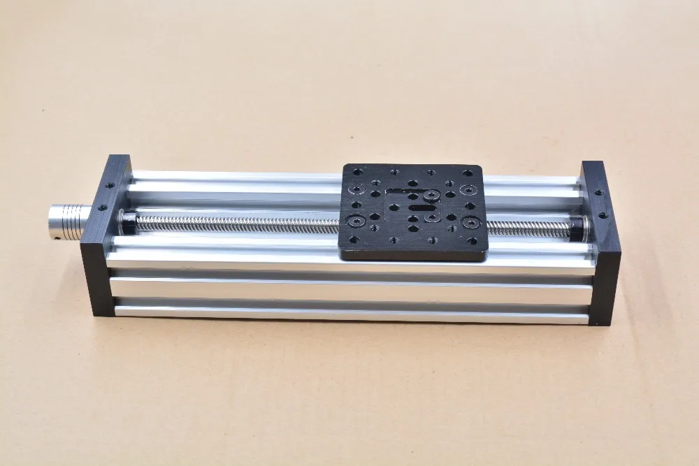 Funssor 8 мм свинцовый винт Z axis diy c beam CNC скользящий стол для перемещения 250/300/400