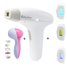 Babyanne laser epilator home painless photon epilator body men and women general hair removal bikini armpit