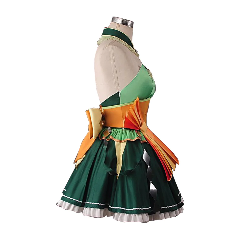 CGCOS Бесплатная доставка костюм для косплея Vocaloid Hatsune Miku GUMI Mercy платье костюм для Хэллоуина и Рождества вечерние аниме