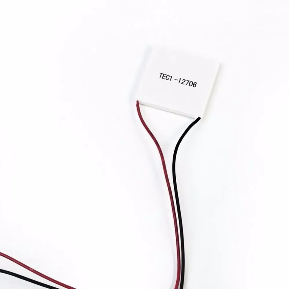 

1PCS TEC1-12706 Heatsink Thermoelectric Cooler Cooling Peltier Plate Module 12V 60W