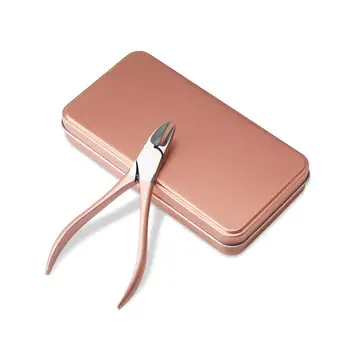 

1PC Stainless Steel Nail Cuticle Scissors Manicure Pedicure Tools Golden Handle Dead Skin Scissor Nipper Clipper Nail Art Tool