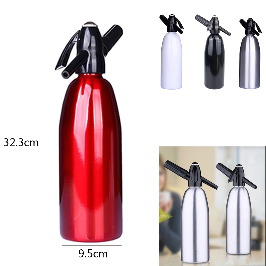 Soda Water Siphon Home Drink Juice Machine Bar Beer Soda Syphon Maker Steel Bottle Soda Stream Foam