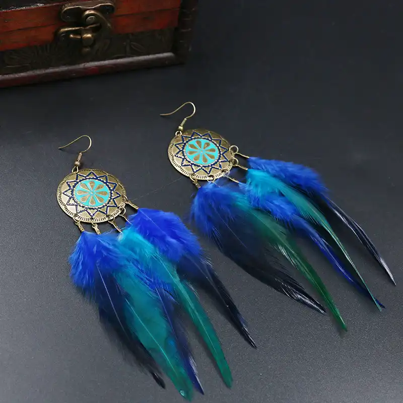golden earrings wooden earrings women gift vintage earrings vintage biguteria, large earrings design earrings