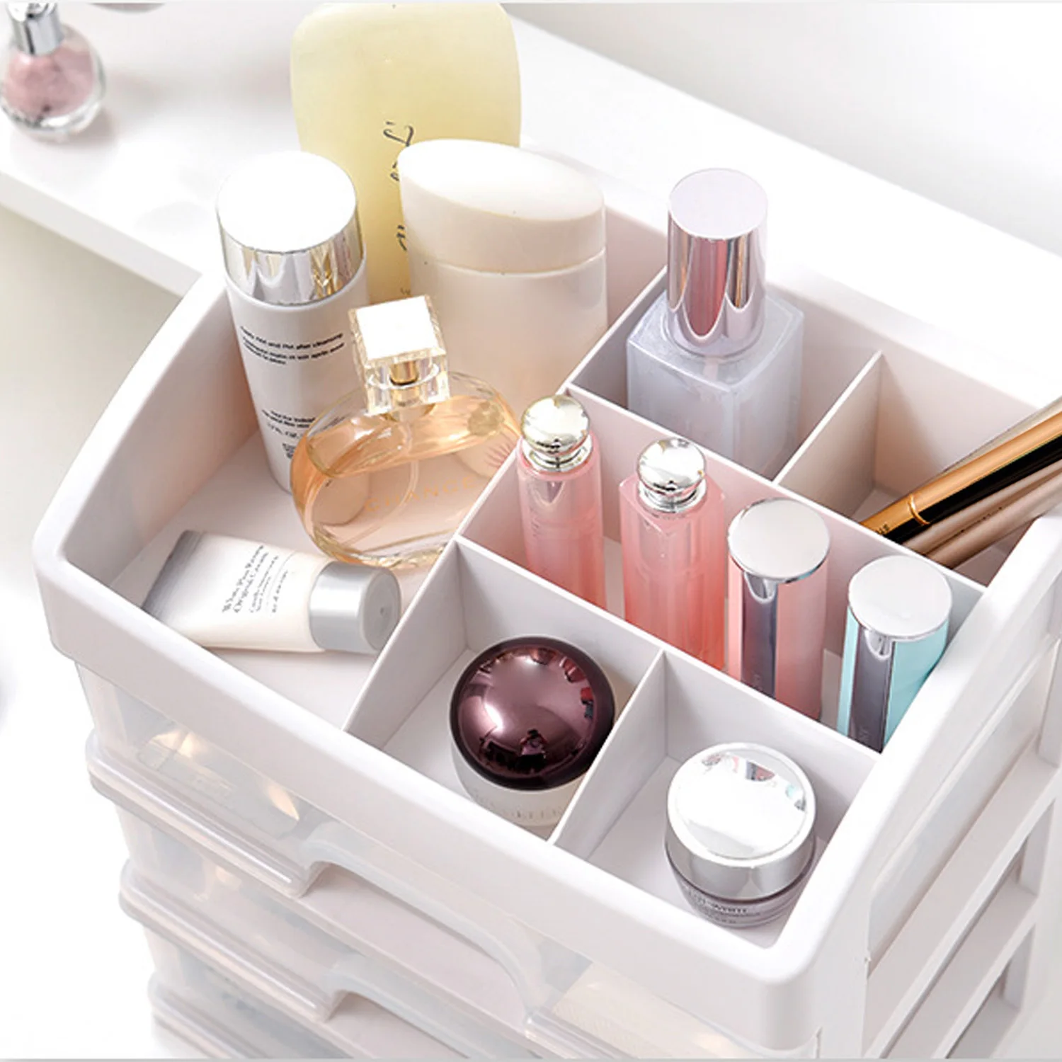 4-layers Make up Brushes Lipsticks Storage Drawers transparent Plastic Cosmetic Makeup Jewelry Stationery Drawers Home School 4-layers Make up Brushes Lipsticks Storage Drawers transparent Plastic Cosmetic Makeup Jewelry Stationery Drawers Home School