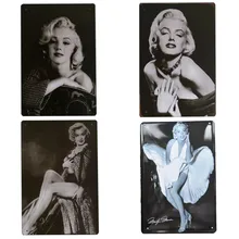 30X20 см Винтаж Home Decor Сексуальные Мэрилин Монро металлический знак стен искусство росписи Pin Up комнаты вечерние Кино салоны плакат паб мой заказ H2