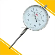 Широкий диапазон 50 мм циферблат индикатор циферблатный индикатор 0-50 мм 0,01 мм Циферблат инструмент измерения толщины