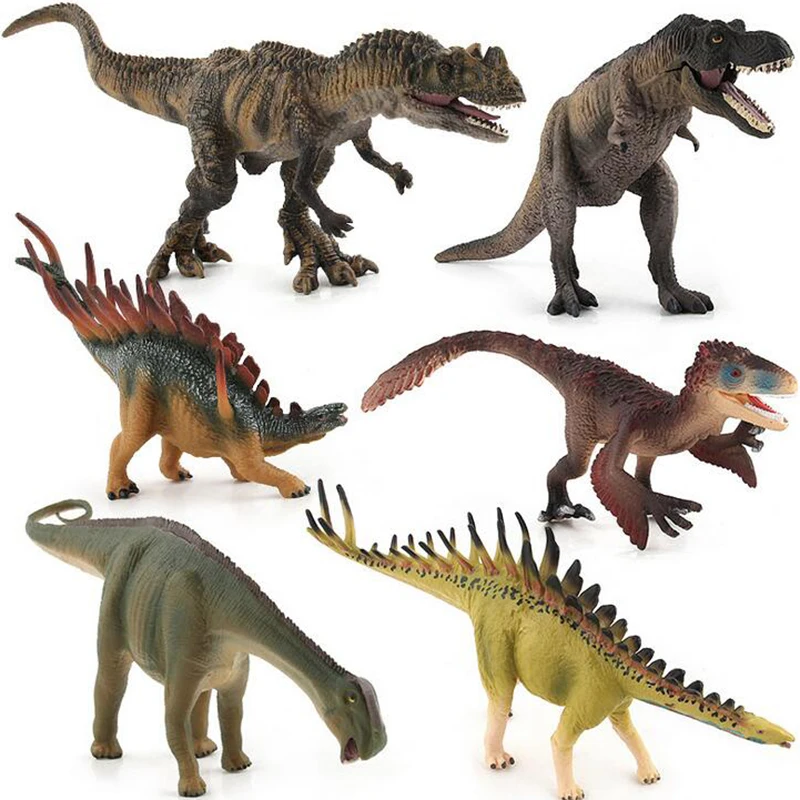 Парк Юрского периода игрушечные модели динозавров Utahraptor Ceratosaurus Tyrannosaurus