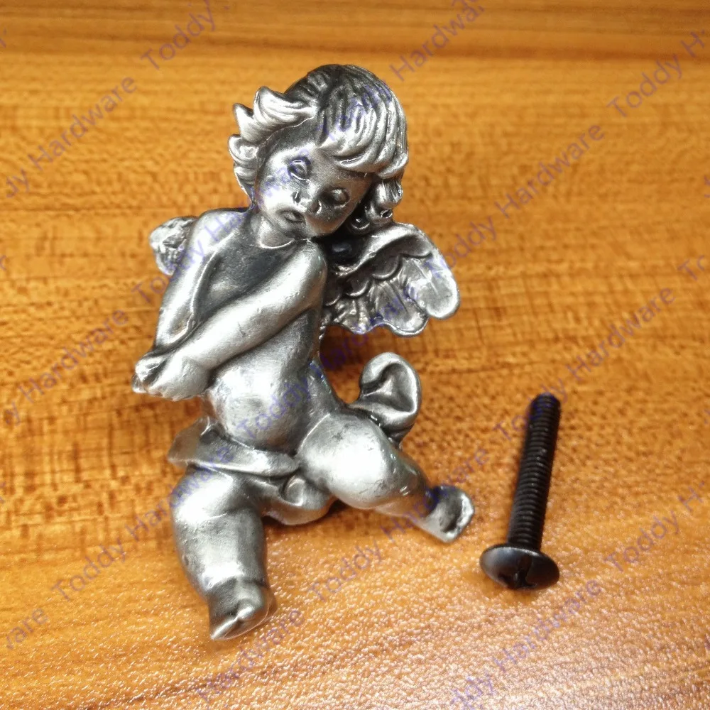 

New classical European contracted fashion style cupboard door drawer knobs ancient silver furniture handle/personality pulls