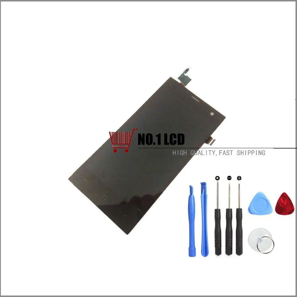 

Black LCD+TP for Highscreen Zera S(rev.S) 4.5" LCD Display+Touch Screen Digitizer Touch Panel Lens Replacement Free HK+Tools