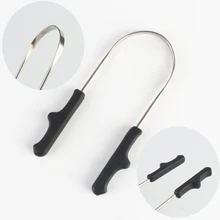 1 шт. пластиковая ручка из нержавеющей стали, скребок для языка, очиститель языка, гигиена полости рта, щетка для чистки языка, уход за полостью рта