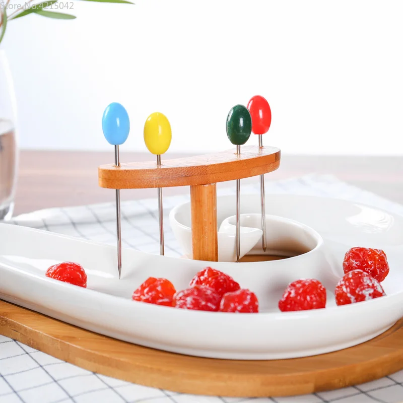 Японский Творческий Улитка фрукты керамическая тарелка сухофрукты блюдо закуски Дыня коробка для орехов сочетание