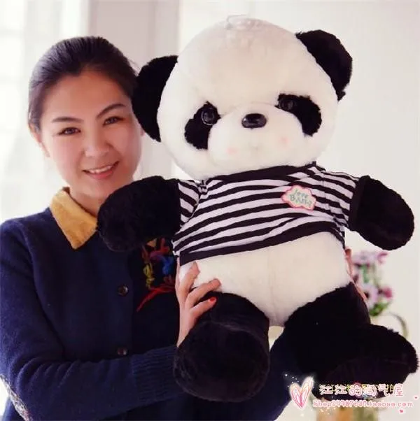 Полосы ткани дизайн крупнейших 90 см мультфильм любовь panda плюшевые игрушки, обнимая Подушка-игрушка, подарок на день рождения h770