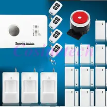315/433MH, 2262 код приложение управления GSM сигнализация с 3 проводными и 70 беспроводными зонами защиты охранная сигнализация