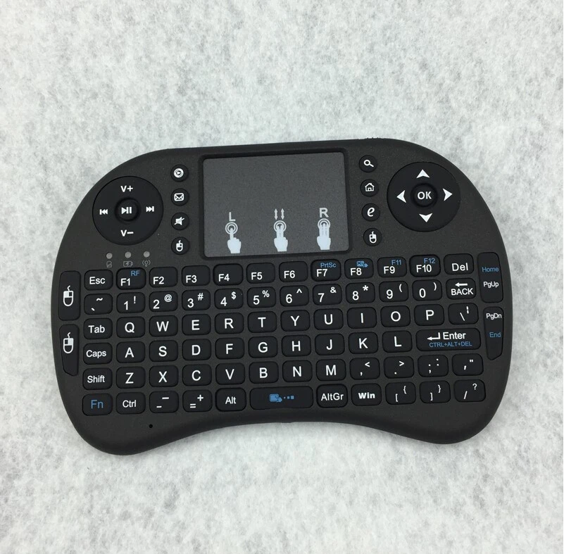 Raspberry Pi Zero Banana Mini портативная беспроводная клавиатура 2 4 ГГц с тачпадом мышь|keyboard