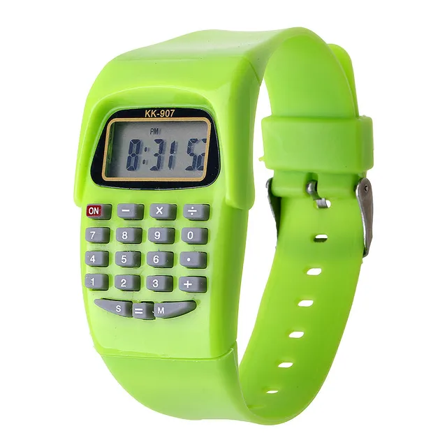led calculator watch