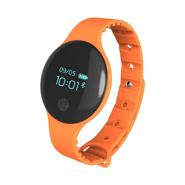 Умные часы с цветным сенсорным экраном, с датчиком движения, умные часы, спортивные, для фитнеса, для мужчин и женщин, беспроводные устройства для IOS, Android - Цвет: Оранжевый