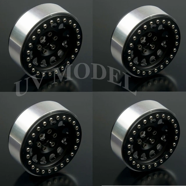 Best Offers Cool Black 1/10 RC Crawler 2.2 Alloy Beadlock Wheel Rims for Wraith D90 90034 90035 1:10 RC Truck Accessories # 4 Best Offers Cool Black 1/10 RC Crawler 2.2 Alloy Beadlock Wheel Rims for Wraith D90 90034 90035 1:10 RC Truck Accessories # 4