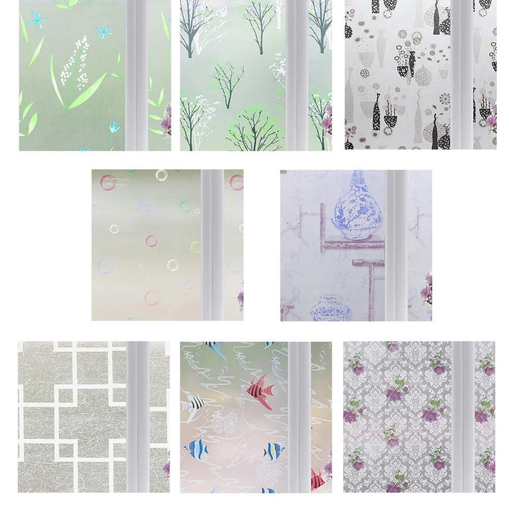 

60 x 200cm Bathroom Window Self-adhesive Sticker Glass Film Decoration