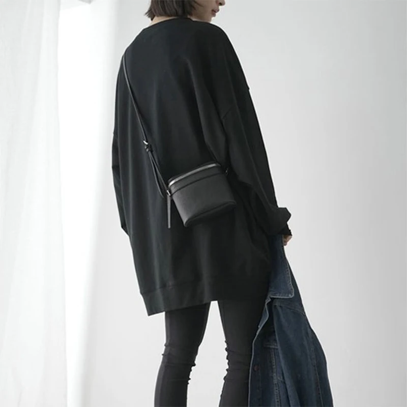 Корейский Ulzzang BF стиль женские тонкие Негабаритных Толстовки японский Harajuku крутые модные черные пуловеры с длинным рукавом толстовки