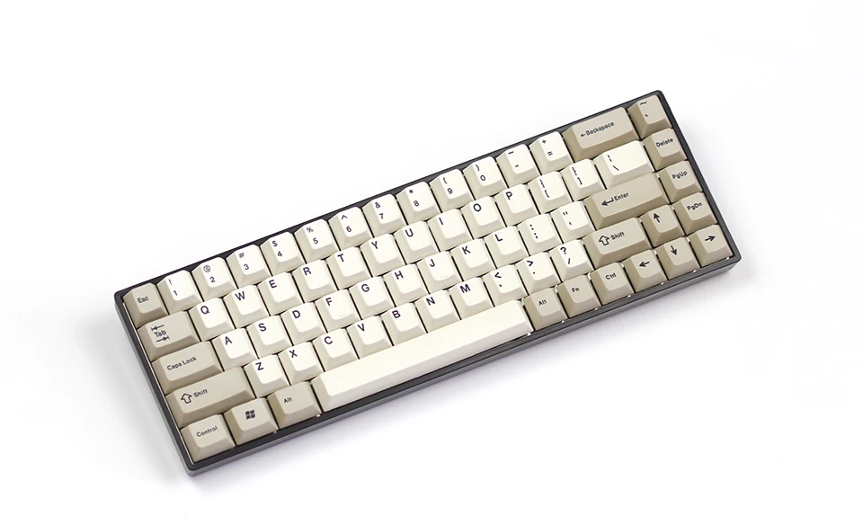 Tada68 механическая клавиатура 65% раскладка с Zealios Tealios Gateron swtiches/Enjoypbt Dye-sub keycap/пластиковый или Алюминиевый Чехол