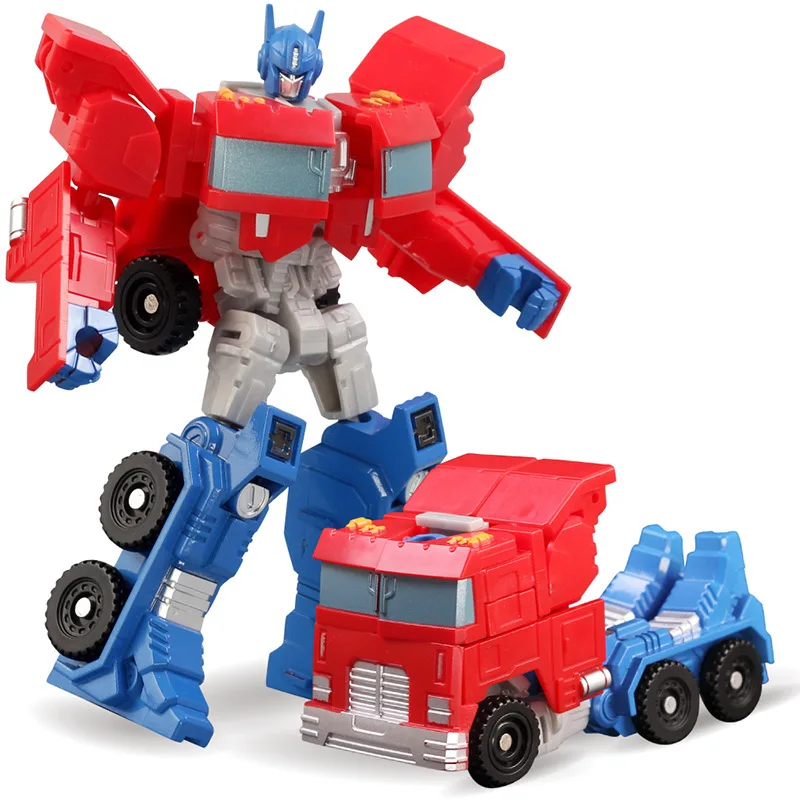 2019 Hot Sale Anime Transformation 4 Cars Robots Toys PVC Action Figures Toys Deformation Robot Model Toy for Boy juguetes