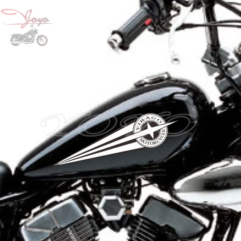 

Motorcycle Decal Fairing Stickers Fuel Tank Decals Vinyl Sticker For Yamaha XV250 XV400 XV535 Virago