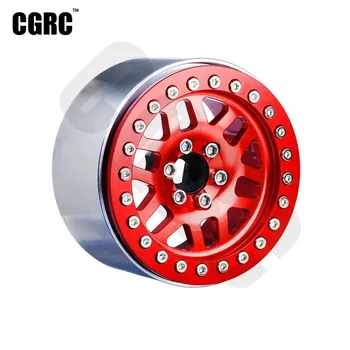 

4pcs CNC Alloy 2.2inch Wheel Hub Rim Beadlock For 1/10 RC Crawler Car TRX4 RC4WD D90 D110 Axial Scx10 90046 CCO1 VS4-10