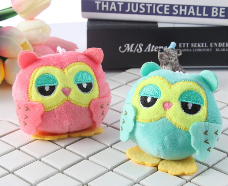 

9CM 2 colors Animals Small pendant plush Dolls Toys