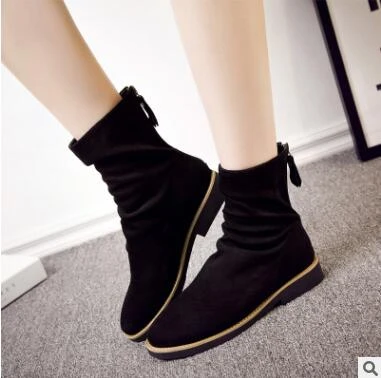 送料無料16新しいファッションデザイナー秋レディースブーツ女性chukka高低かかと冬のブーツドロップ配送 Boot Tennis Shoes Boot Blackboots Shoes Women Aliexpress