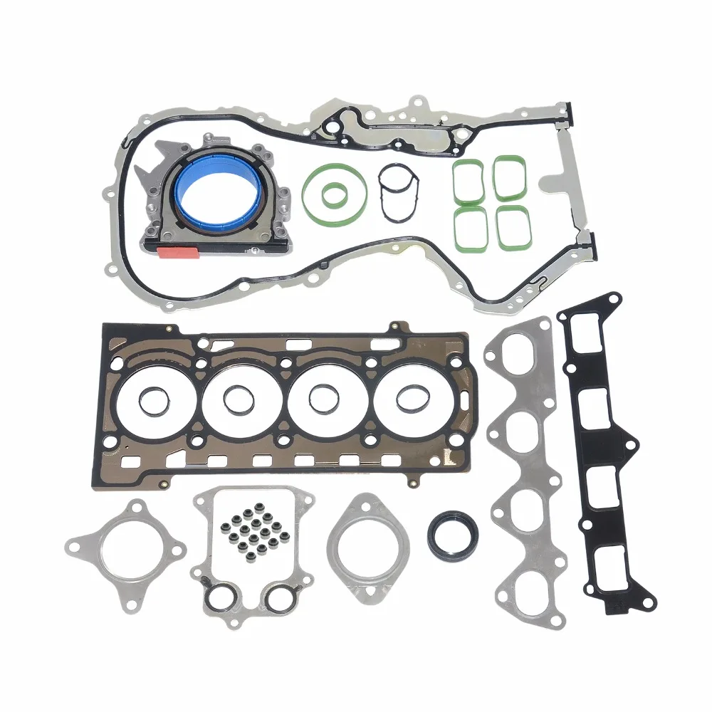 AP01 комплект прокладок головки блока цилиндров для Audi Seat Skoda для VW Golf Jetta Passat 1,4 TFSI TSI 03C109287G