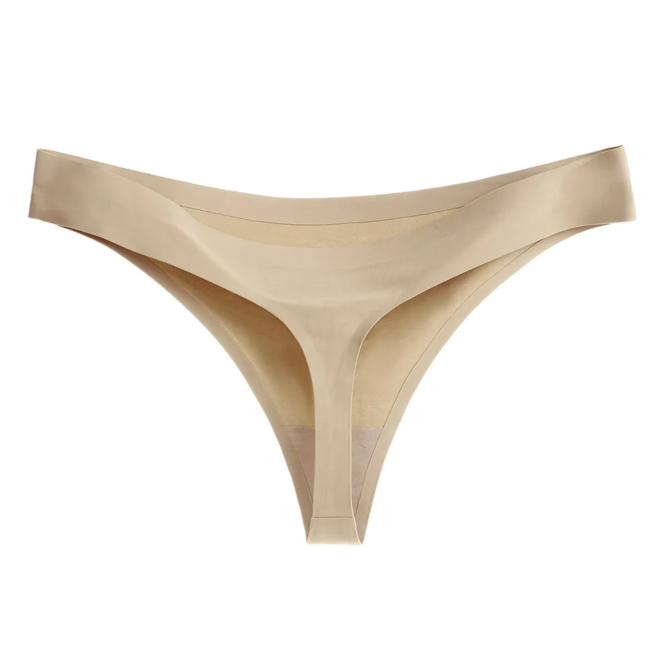 3PCS/Lot Women Thongs G Strings Sexy Seamless Panties low-Rise Thong Woman Solid Plus Size Underwear Femme Lingerie Tanga Hot