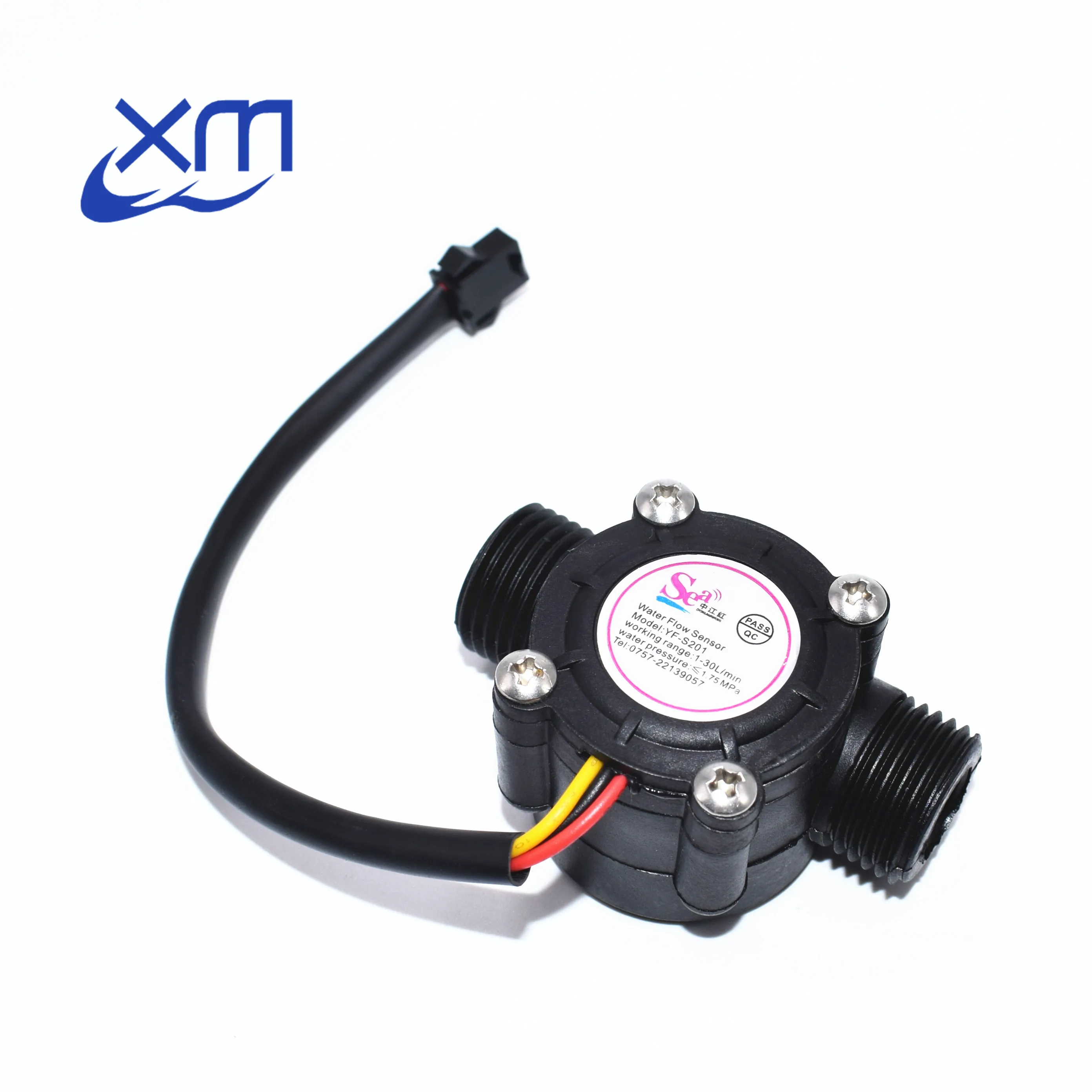 Water flow sensor flowmeter Hall flow sensor Water control 1 30L/min 2