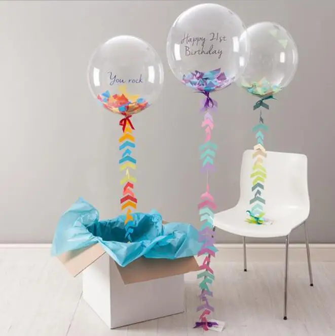 1 шт. BOBO воздушный шар DIY для свадьбы, дня рождения, вечеринки, Ксеноновые воздушные шары, перо, прозрачные воздушные шары, украшения, аксессуары, рождественские украшения