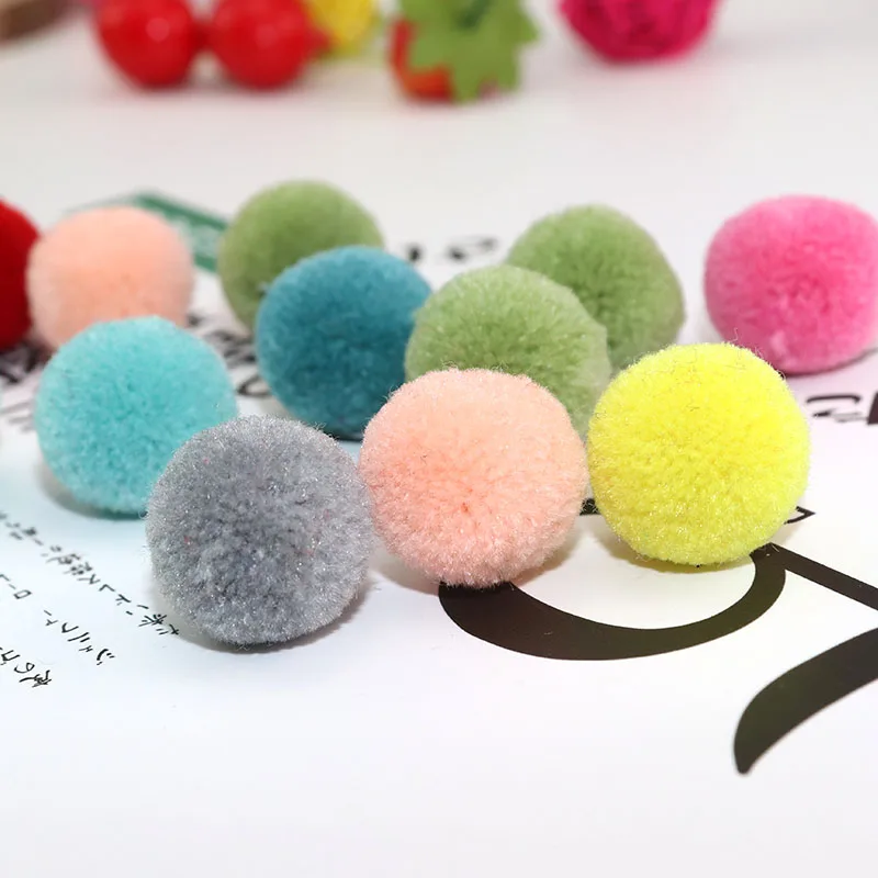 

10p 20mm cashmere ball suitable for DIY scrapbook wedding home velvet ball crafts clothing jewelry scarf sewing accessories