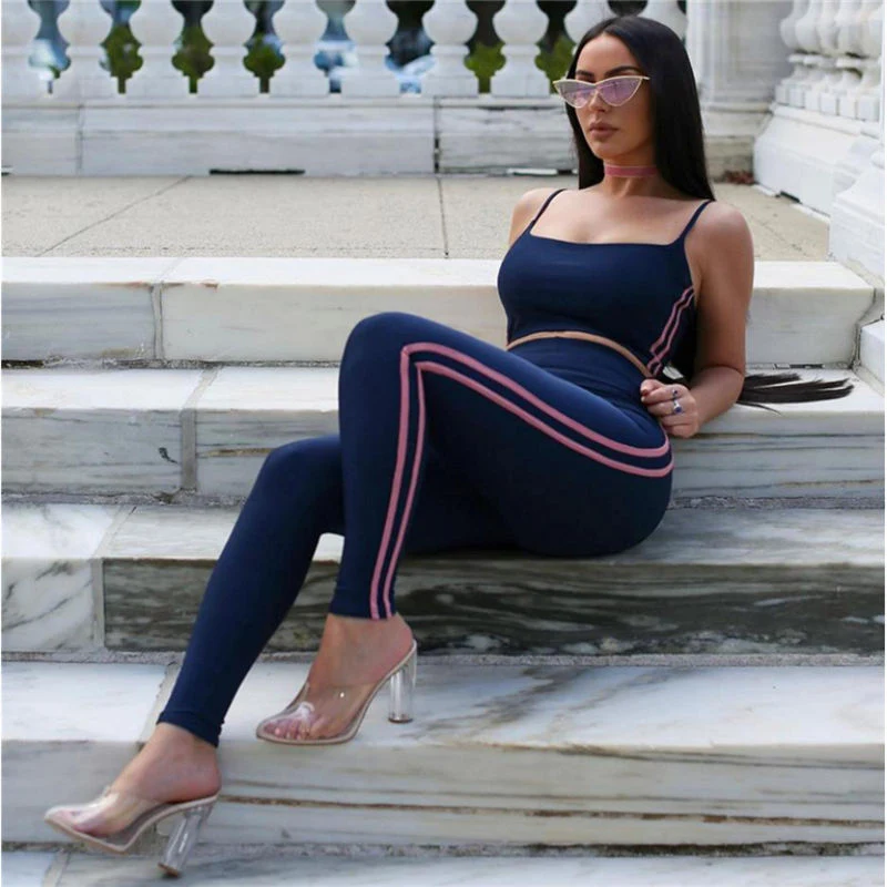 

Z&P Women's Sports Suit Female Sportswear For Woman Gym Fitness Clothing Women Sport Wear Clothes Sporty 2 Piece Set Leggings