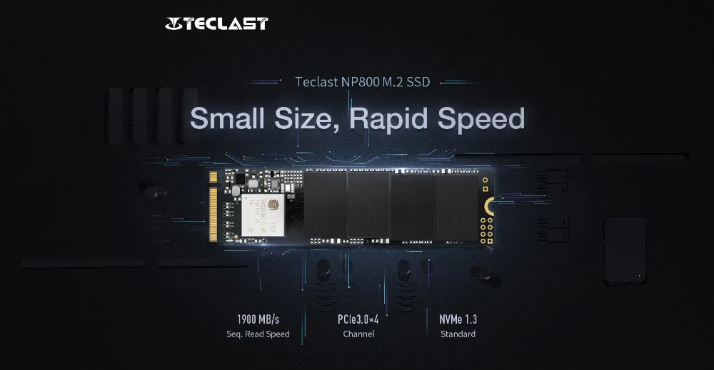 Teclast NP800 SSD 480 г M.2 NVME PCIE 2280 Тетрадь Настольный Твердотельный накопитель(SSD жесткий диск