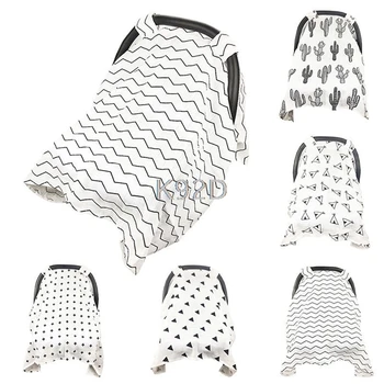 

Baby Stroller Car Seat Cover Breathable Sun Shade Canopy Dustproof Blanket D25