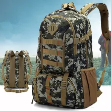 Tactical Backpack Military Army Mochilas 50L Waterproof Hiking Camping Mountaineering Backpack Tourist Rucksack Sports Bag