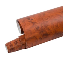 HOHOFILM 124 см x 50 см Виниловая наклейка на стену с деревянной текстурой самоклеящаяся пленка для внутренней мебели автомобиля Наклейка 48,8 ''x 20''