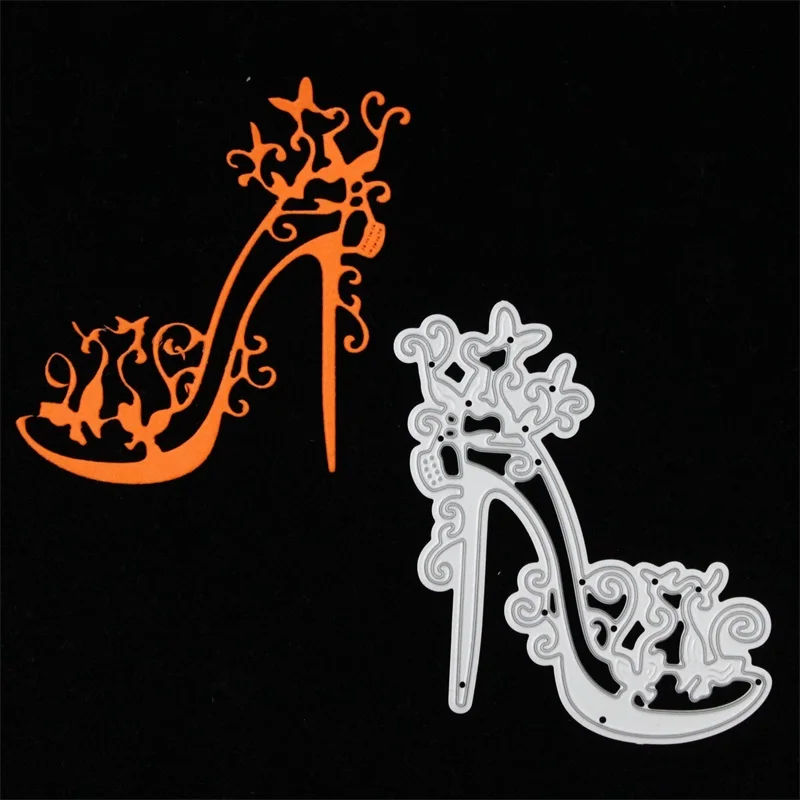 

YPP CRAFT High Heels Metal Cutting Dies Stencils for DIY Scrapbooking/photo album Decorative Embossing DIY Paper Cards