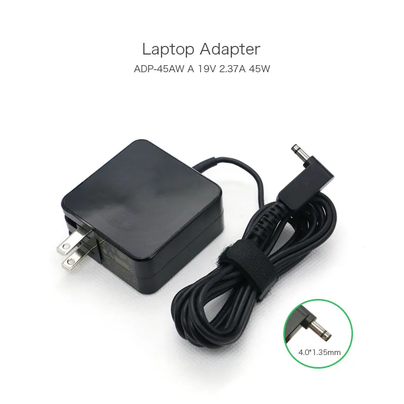 

New genuine Laptop Charger Adapter 19V 2.37A 45W 4.0*1.35mm US plug For Asus Zenbook UX301 U38N U38DT UX42VS UX50 UX52VS