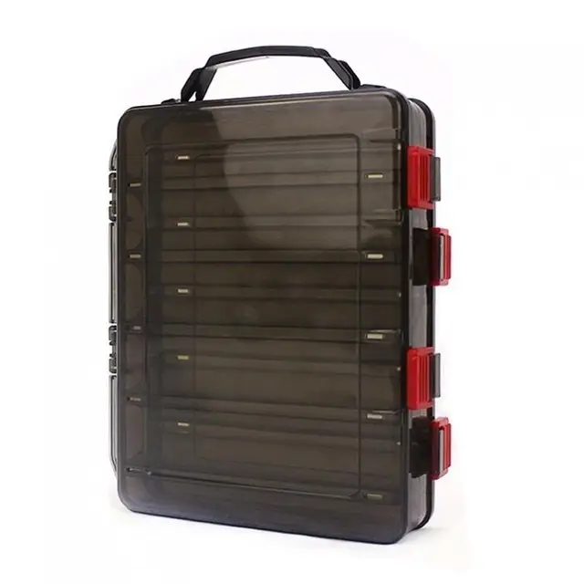 Special Price 20 x 17 x 5cm Double Side Fishing Lure Box with Air Hole for Shrimp Bait Hard Lures Storage Multi-function Protable Tackle Box Special Price 20 x 17 x 5cm Double Side Fishing Lure Box with Air Hole for Shrimp Bait Hard Lures Storage Multi-function Protable Tackle Box